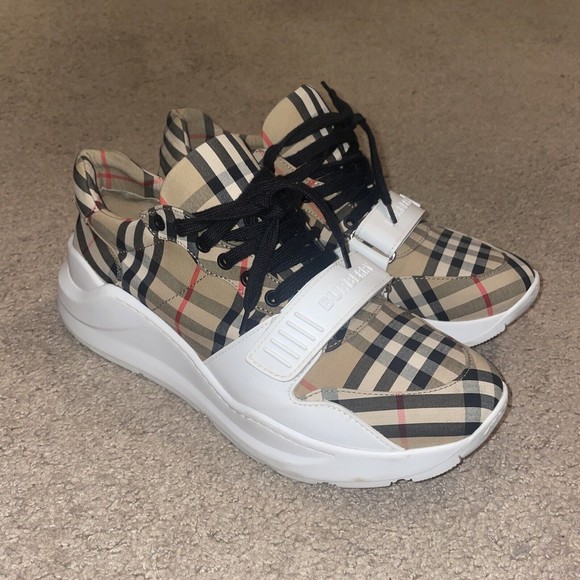 Burberry Other - Mens London Burberry Shoes W/ Strap Size 44 Europe 11 US